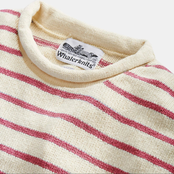Nantucket Rollneck Sweater - Merrow Knits - USA made Knit Products