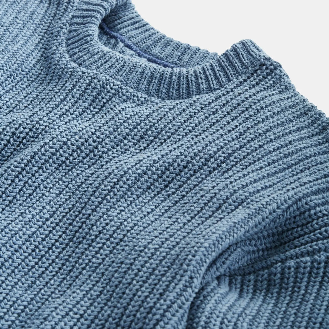 Newport Crewneck Sweater - Merrow Knits - USA made Knit Products